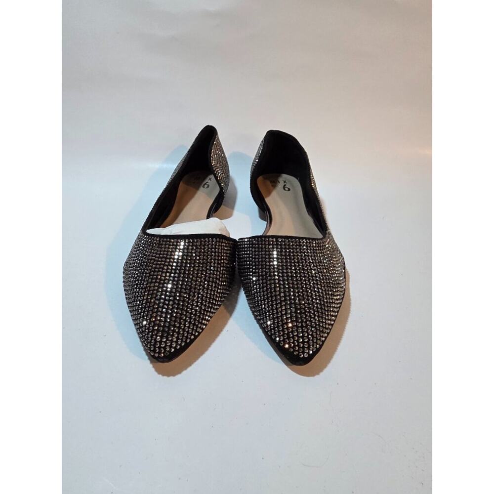 Mix No. 6 Silver Pointy Toe Flats